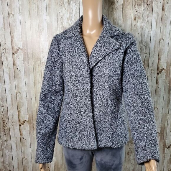 Women's winter Short coat Gray Size S - Picture 1 of 6